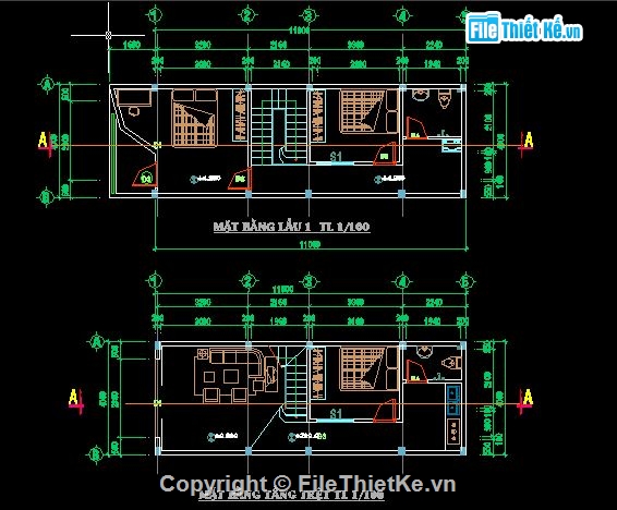 kiến trúc 2 tầng,kết cấu 2 tầng,nhà ống,nhà 6 tầng